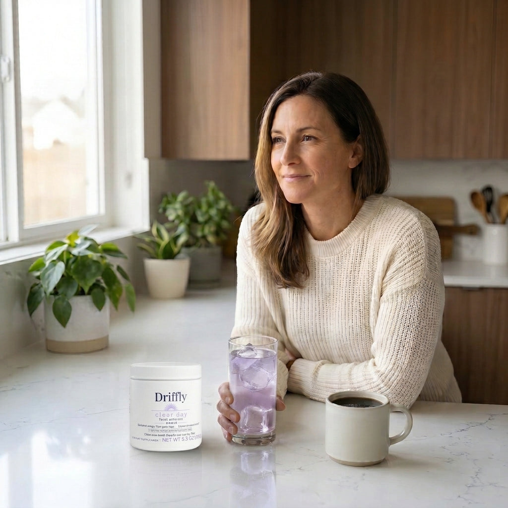 Driffly Clear Day Focus Drink Mix, Grape