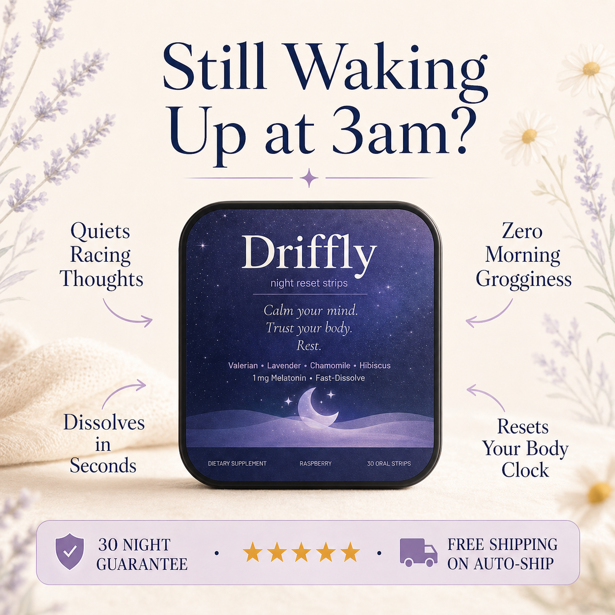 Driffly Night Reset Strips