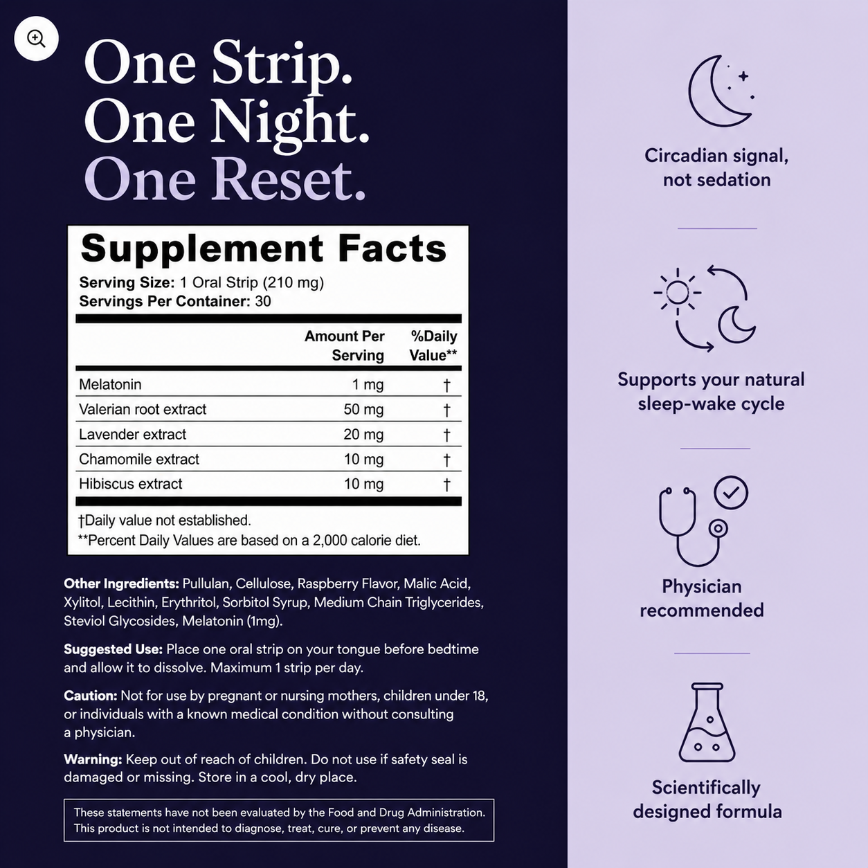 Driffly Night Reset Strips